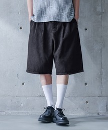 MDR | デニムワイドハーフパンツ【セットアップ対応】(デニムパンツ)