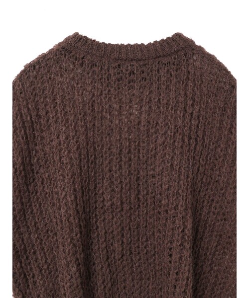 mizuiroind（ミズイロインド）の「mizuiro ind ヘアリーコクーンワイドベスト（ベスト・レディース・ブラウン/ライトグレー/ブラック/チャコールグレー・FREE）」の14枚目の写真