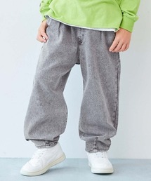 devirock（デビロック）の「ストレッチデニム ルーズタックパンツ（デニムパンツ）」