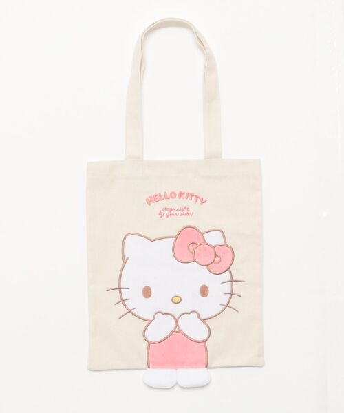 sanrio（サンリオ）の「【 sanrio 】 サンリオキャラクターズ 足ぴょこトートバッグ  25S7（トートバッグ・レディース・ホワイト系その他4/ホワイト系その他2/ホワイト系その他3/ホワイト系その他・FREE）」の4枚目の写真