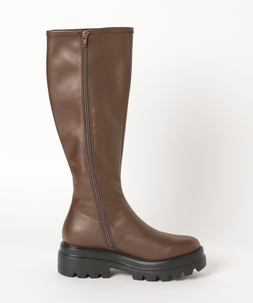 ストレッチインヒールロングブーツ 581671（ブーツ）｜LOWRYS