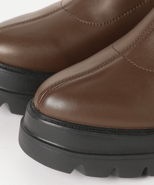 LOWRYS FARM（ローリーズファーム）の「ストレッチインヒールロングブーツ  581671（ブーツ・レディース・ブラック/ブラウン・MEDIUM/LARGE）」の16枚目の写真