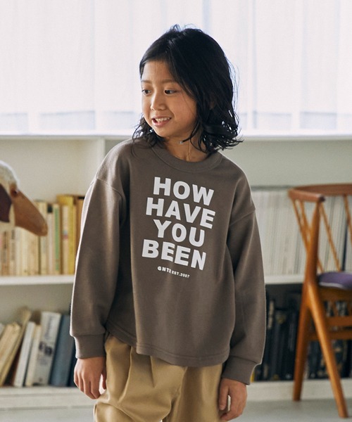 GENERATOR（ジェネレーター）の「ジェネレーター HOWHAVE トレーナー（スウェット・キッズ・チャコールグレー/アッシュグレー/トップグレー・XL/L）」の2枚目の写真