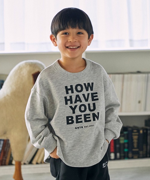 GENERATOR（ジェネレーター）の「ジェネレーター HOWHAVE トレーナー（スウェット・キッズ・チャコールグレー/アッシュグレー/トップグレー・XL/L）」の3枚目の写真