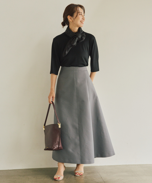 ダブルサテンスカート（スカート）｜VERMEIL par iena