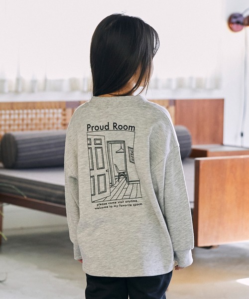 GENERATOR(ジェネレーター)の「GENERATOR/ジェネレーター PROUDROOM トレーナー(スウェット・キッズ・アイボリー/チャコールグレー/トップグレー・XL/L/M)」の3枚目の写真