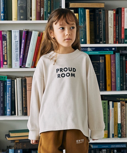 GENERATOR(ジェネレーター)の「GENERATOR/ジェネレーター PROUDROOM トレーナー(スウェット・キッズ・アイボリー/チャコールグレー/トップグレー・XL/L/M)」の10枚目の写真