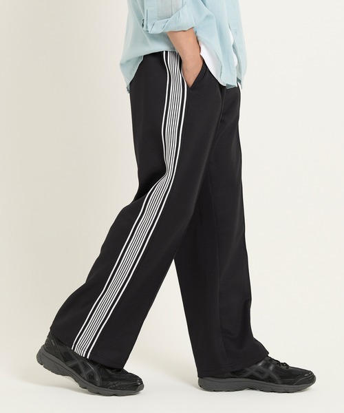 コットンタッチダンボールニットトラックパンツ（その他パンツ）｜coca