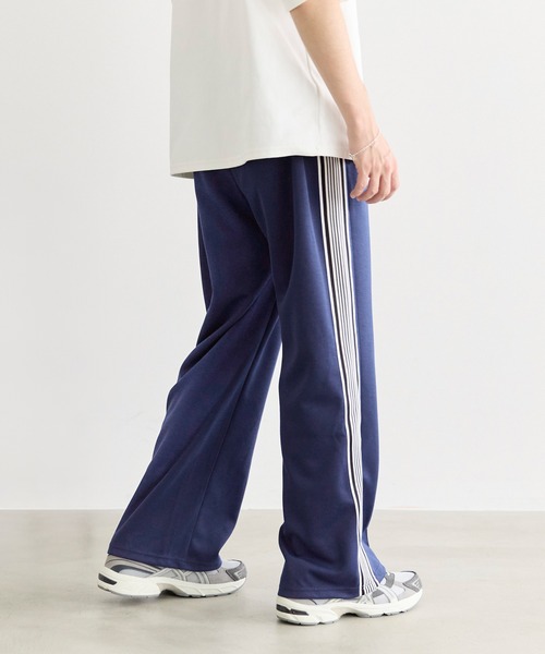 coca（coca）（コカ）の「コットンタッチダンボールニットトラックパンツ（その他パンツ・メンズ・ネイビー/ブラック・XL/M/L）」の5枚目の写真