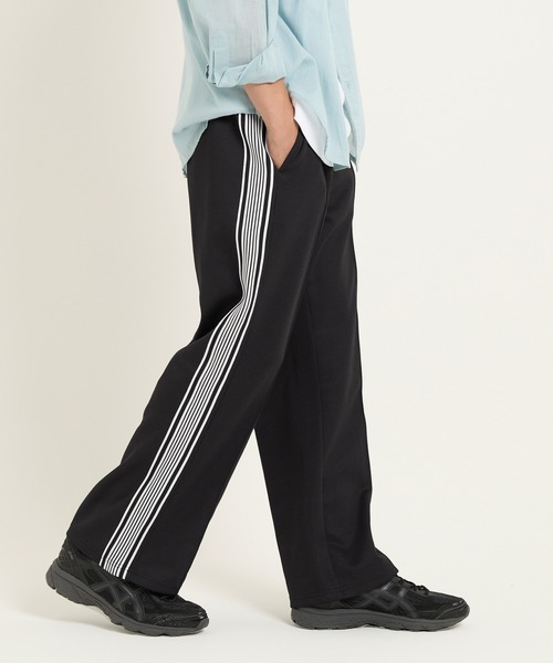 coca（coca）（コカ）の「コットンタッチダンボールニットトラックパンツ（その他パンツ・メンズ・ネイビー/ブラック・XL/M/L）」の9枚目の写真