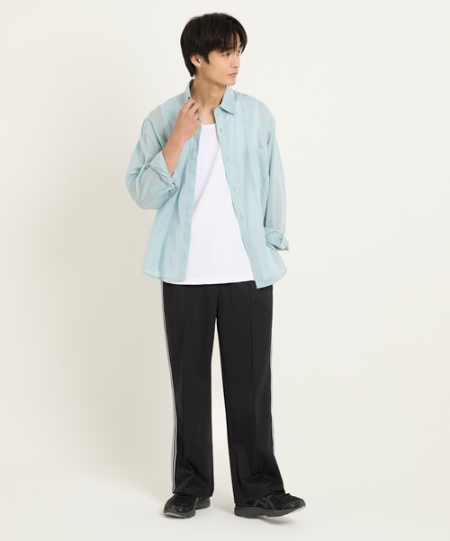 coca（coca）（コカ）の「コットンタッチダンボールニットトラックパンツ（その他パンツ・メンズ・ネイビー/ブラック・XL/M/L）」の10枚目の写真