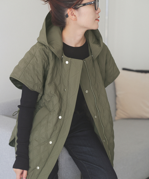 Spick and Span / ビーバークルーネックコート/ Spick & Span（スピックアンドスパン）の「ビーバークルーネック
