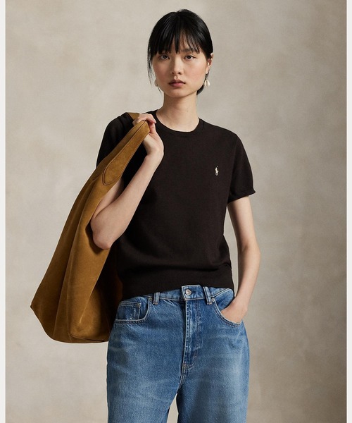 POLO RALPH LAUREN ショートスリーブ クルーネック セーター ショートスリーブ クルーネック セーター（ニット/セーター