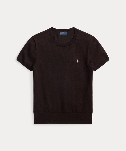 ショートスリーブ クルーネック セーター（ニット/セーター）｜POLO