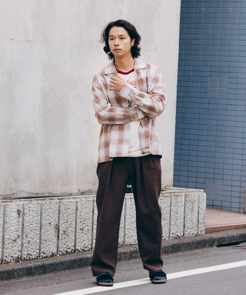 JOURNAL STANDARD relume（ジャーナルスタンダード　レリューム）の「バスケット ”ウォッシャブル” スラックス（スラックス・メンズ・ブラック/ブラウン/ブラックミックス・MEDIUM/LARGE）」の17枚目の写真