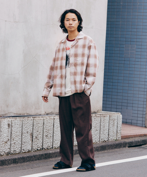 JOURNAL STANDARD relume（ジャーナルスタンダード　レリューム）の「バスケット ”ウォッシャブル” スラックス（スラックス・メンズ・ブラック/ブラウン/ブラックミックス・MEDIUM/LARGE）」の18枚目の写真