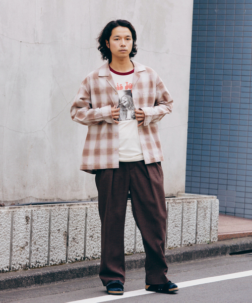 JOURNAL STANDARD relume（ジャーナルスタンダード　レリューム）の「バスケット ”ウォッシャブル” スラックス（スラックス・メンズ・ブラック/ブラウン/ブラックミックス・MEDIUM/LARGE）」の19枚目の写真