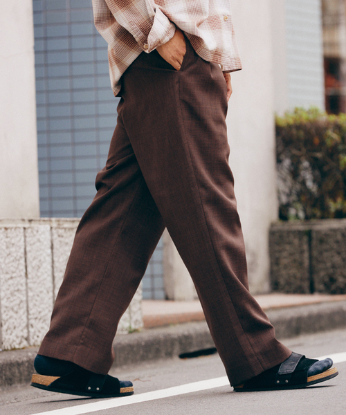 JOURNAL STANDARD relume（ジャーナルスタンダード　レリューム）の「バスケット ”ウォッシャブル” スラックス（スラックス・メンズ・ブラック/ブラウン/ブラックミックス・MEDIUM/LARGE）」の15枚目の写真