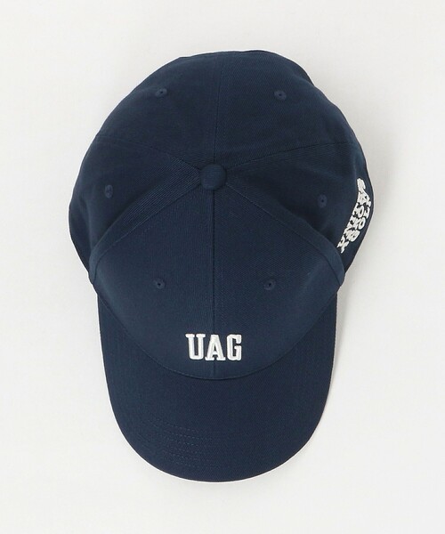 UNITED ARROWS GOLF(ユナイテッドアローズゴルフ)の「ツイル ロゴ キャップ(キャップ・メンズ・ネイビー/ホワイト・FREE)」の6枚目の写真