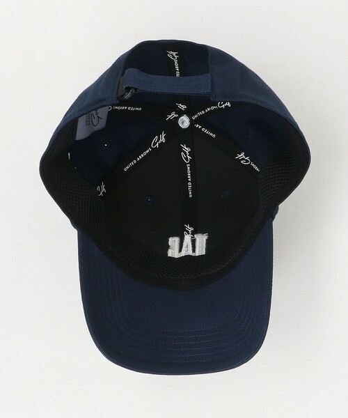 UNITED ARROWS GOLF(ユナイテッドアローズゴルフ)の「ツイル ロゴ キャップ(キャップ・メンズ・ネイビー/ホワイト・FREE)」の7枚目の写真