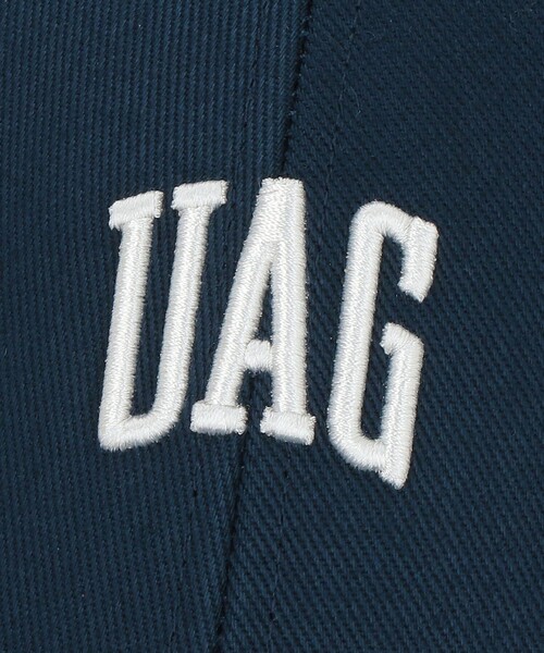 UNITED ARROWS GOLF(ユナイテッドアローズゴルフ)の「ツイル ロゴ キャップ(キャップ・メンズ・ネイビー/ホワイト・FREE)」の9枚目の写真