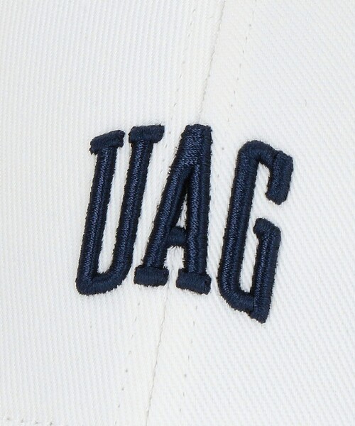 UNITED ARROWS GOLF(ユナイテッドアローズゴルフ)の「ツイル ロゴ キャップ(キャップ・メンズ・ネイビー/ホワイト・FREE)」の13枚目の写真