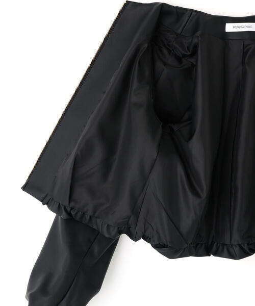 セール】◇フェイクレザーギャザーブルゾン（ブルゾン）｜NATURAL