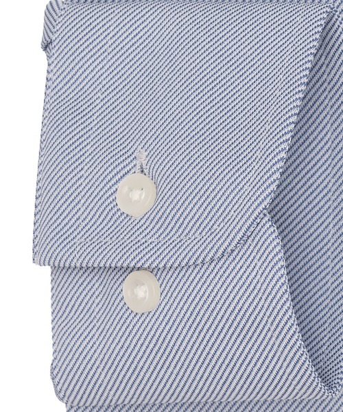 TOKYO SHIRTS(トウキョウシャツ)の「形態安定ノンアイロン ホリゾンタルワイド 長袖ストレッチビジネスワイシャツ(ビジネスシャツ・メンズ・ブルー・首回り42cm-裄丈82cm/首回り42cm-裄丈86cm/首回り43cm-裄丈82cm/首回り43cm-裄丈86cm/首回り39cm-裄丈80cm/首回り39cm-裄丈84cm/首回り41cm-裄丈82cm/首回り41cm-裄丈86cm/首回り37cm-裄丈80cm/首回り37cm-裄丈84cm)」の6枚目の写真