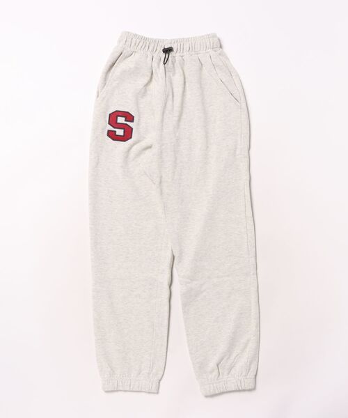 POLeR(ポーラー)の「POLER/ポーラー KIDS SWEAT PANTS キッズ ロンパン スウェットパンツ 259MCV0040(その他パンツ・キッズ・オートミール/チャコール・160cm/150cm/140cm/130cm)」の2枚目の写真