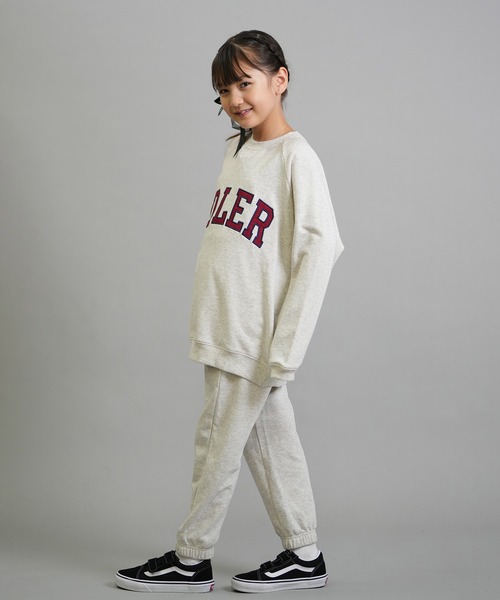 POLeR(ポーラー)の「POLER/ポーラー KIDS SWEAT PANTS キッズ ロンパン スウェットパンツ 259MCV0040(その他パンツ・キッズ・オートミール/チャコール・160cm/150cm/140cm/130cm)」の13枚目の写真