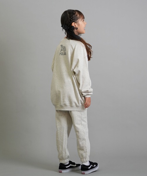 POLeR(ポーラー)の「POLER/ポーラー KIDS SWEAT PANTS キッズ ロンパン スウェットパンツ 259MCV0040(その他パンツ・キッズ・オートミール/チャコール・160cm/150cm/140cm/130cm)」の14枚目の写真