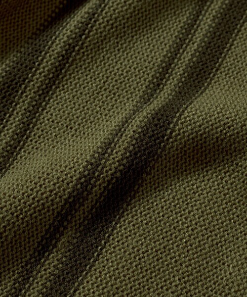 RED KAP（レッドキャップ）の「RED KAP/レッドキャップ 別注 ガーター編み ストライプ カーディガン（カーディガン/ボレロ・メンズ・ワインレッド/オリーブ/ブラック・MEDIUM/LARGE/SMALL）」の12枚目の写真