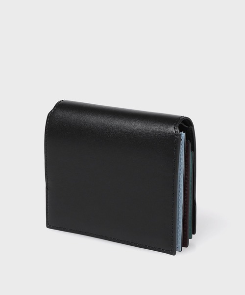 【新品未使用】ポールスミス 長財布 コンサティーナ ロング フラップ ウォレット コンサティーナ AW25 2つ折り財布【553436 P110】（財布）｜Paul Smith