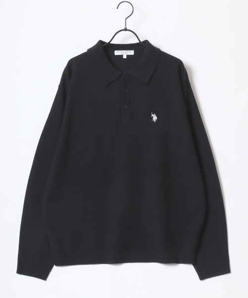 U.S. POLO ASSN./ユーエスポロアッスン オーバーサイズ ハイゲージ