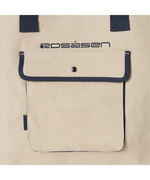 ROSASEN（ロサーセン）の「【Rosasen/GOLF】キャンバス 2WAYトートバッグ（トートバッグ・メンズ・ベージュ/ネイビー・00）」の8枚目の写真