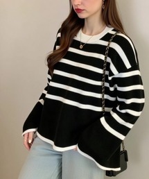 ANAP｜アナップのニット/セーター（ボーダー柄）通販 - ZOZOTOWN