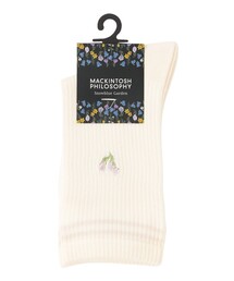 MACKINTOSH PHILOSOPHY（ﾏｯｷﾝﾄｯｼｭ ﾌｨﾛｿﾌｨｰ）の「【WEB&一部店舗限定】フラワーワンポイントソックス（ソックス/靴下・レディース）」