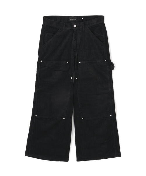 DANKE SCHON（ダンケシェーン）の「【WEB&DEPOT限定】DankeSchon/ダンケシェーン/CORDUROY W-KNEE PANTS（その他パンツ・メンズ・ブラック/ホワイト系2・L/M/S）」の5枚目の写真