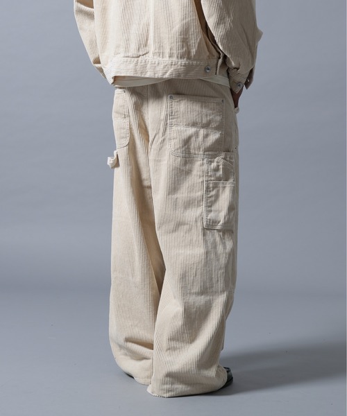 DANKE SCHON（ダンケシェーン）の「【WEB&DEPOT限定】DankeSchon/ダンケシェーン/CORDUROY W-KNEE PANTS（その他パンツ・メンズ・ブラック/ホワイト系2・L/M/S）」の19枚目の写真