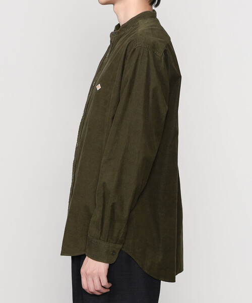 DANTON | コーデュロイ バンドカラー長袖シャツ MEN（シャツ