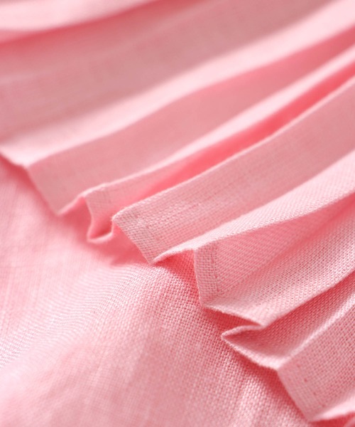 venit（ヴェニット）の「VENIT / linen pleats blouse(リネンプリーツブラウス VEG-5519-A)（シャツ/ブラウス・レディース・ホワイト・38）」の13枚目の写真
