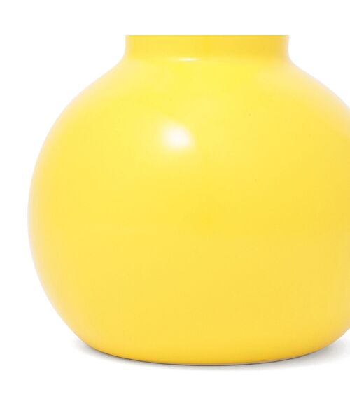 セール】セラミック ポップ フラワーベース M イエロー（フラワー