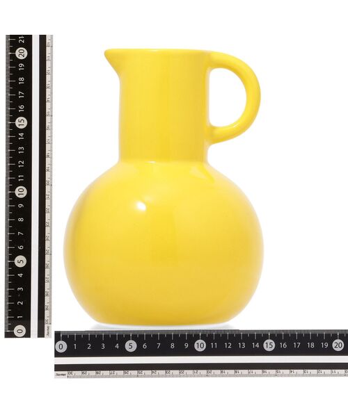 セール】セラミック ポップ フラワーベース M イエロー（フラワー