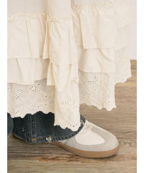 Samansa Mos2（サマンサ モスモス）の「ぺチスカート（スカート・レディース・ブラック/キナリ/ベージュ・F）」の13枚目の写真