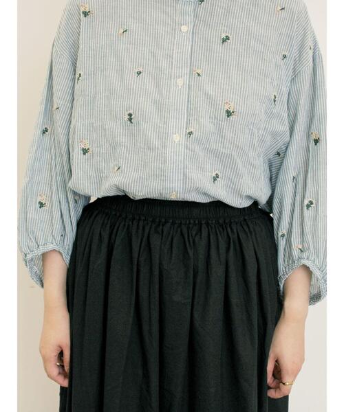 Samansa Mos2（サマンサ モスモス）の「ぺチスカート（スカート・レディース・ブラック/キナリ/ベージュ・F）」の19枚目の写真