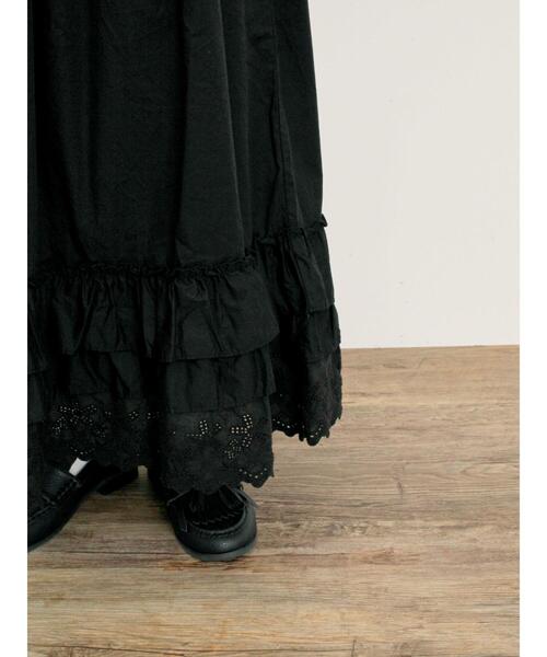 Samansa Mos2（サマンサ モスモス）の「ぺチスカート（スカート・レディース・ブラック/キナリ/ベージュ・F）」の20枚目の写真