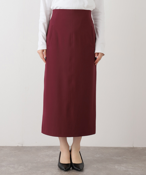 La TOTALITE（ラトータリテ）の「【洗える】ポケットアイラインスカート（スカート・レディース・ボルドー/グリーン/キャメル・40/38/36）」の19枚目の写真