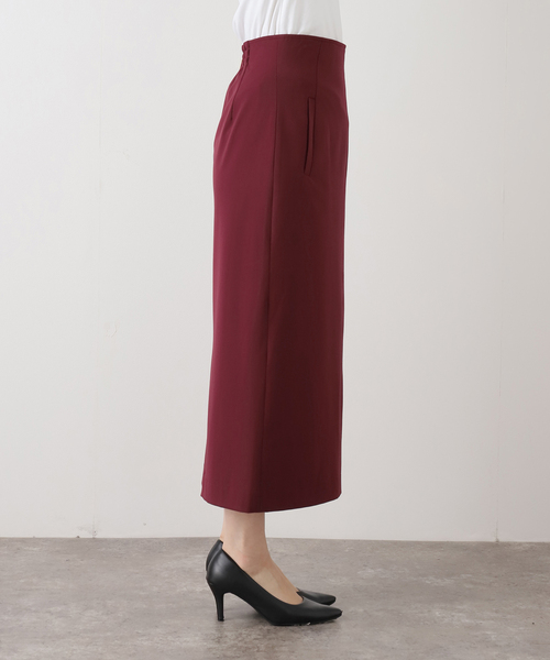 La TOTALITE（ラトータリテ）の「【洗える】ポケットアイラインスカート（スカート・レディース・ボルドー/グリーン/キャメル・40/38/36）」の22枚目の写真