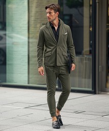 メンズのセットアップ（グリーン・カーキ/緑色系）ファッション通販
