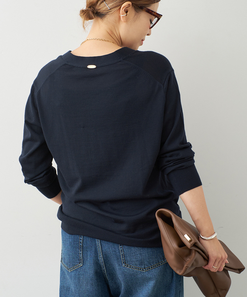 Deuxieme classe MILLENNIUM Vネック プルオーバー MILLENNIUM Vネック プルオーバー（ニット/セーター）｜Deuxieme